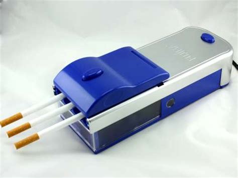 It comes with a collection of useful tools for quicker and simpler cleaning and maintenance as well. . Fully automatic electric cigarette rolling machine